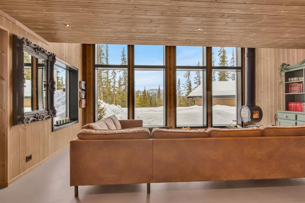 Peaceful Oasis. Panoramic Forest- & Mountain View. Sauna. Beitostolen Exterior photo